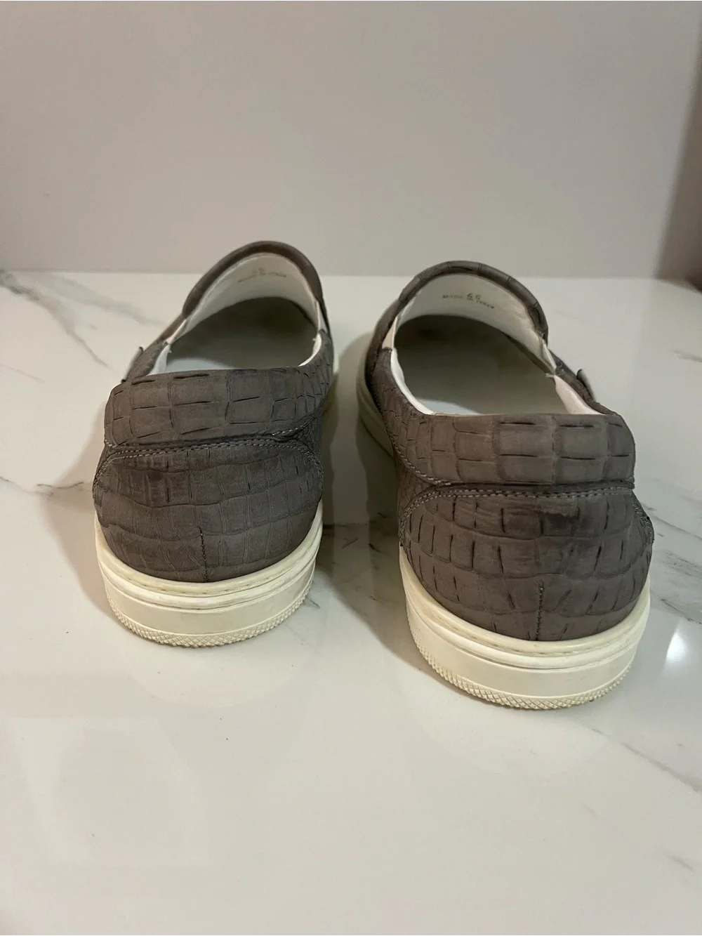 Jimmy Choo Slip-On Men’s Sneakers Gray